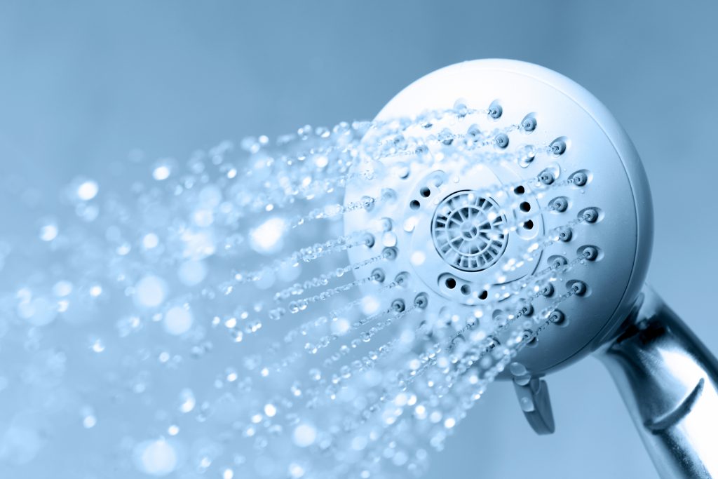 Shower Water Softening